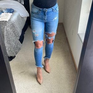 KanCan high waisted ankle skinny